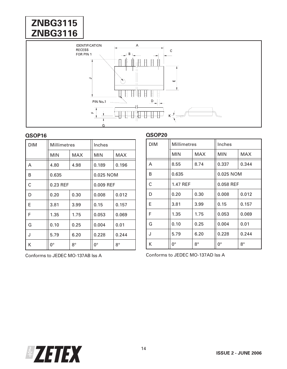 Diodes ZNBG3116 User Manual | Page 14 / 15