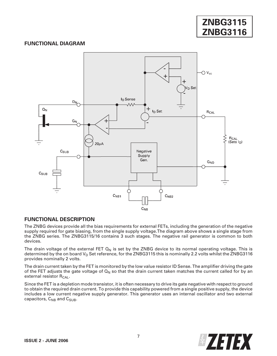 Diodes ZNBG3116 User Manual | Page 7 / 15