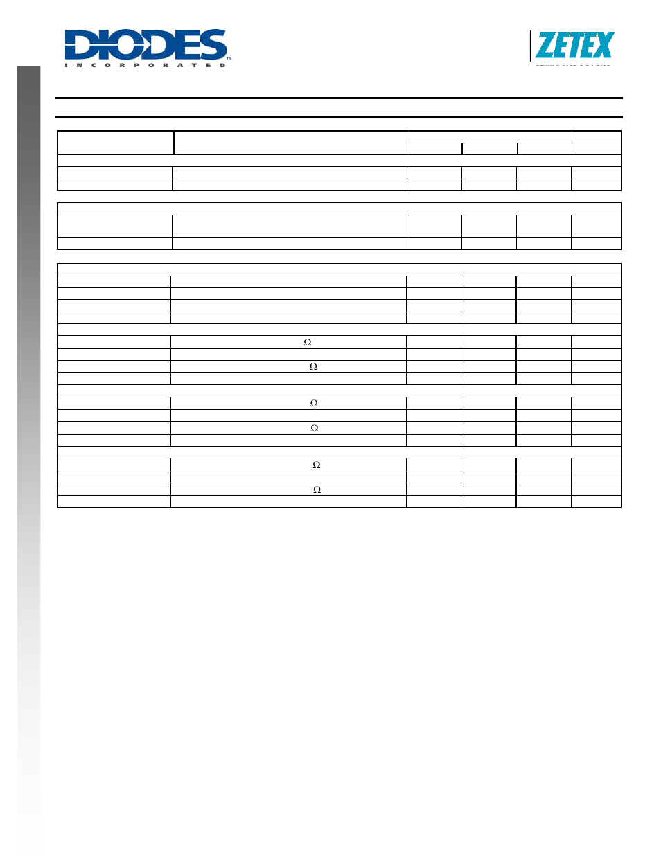 Znbg3118, New prod uc t, Electrical characteristics (continued) | Diodes ZNBG3118 User Manual | Page 4 / 10