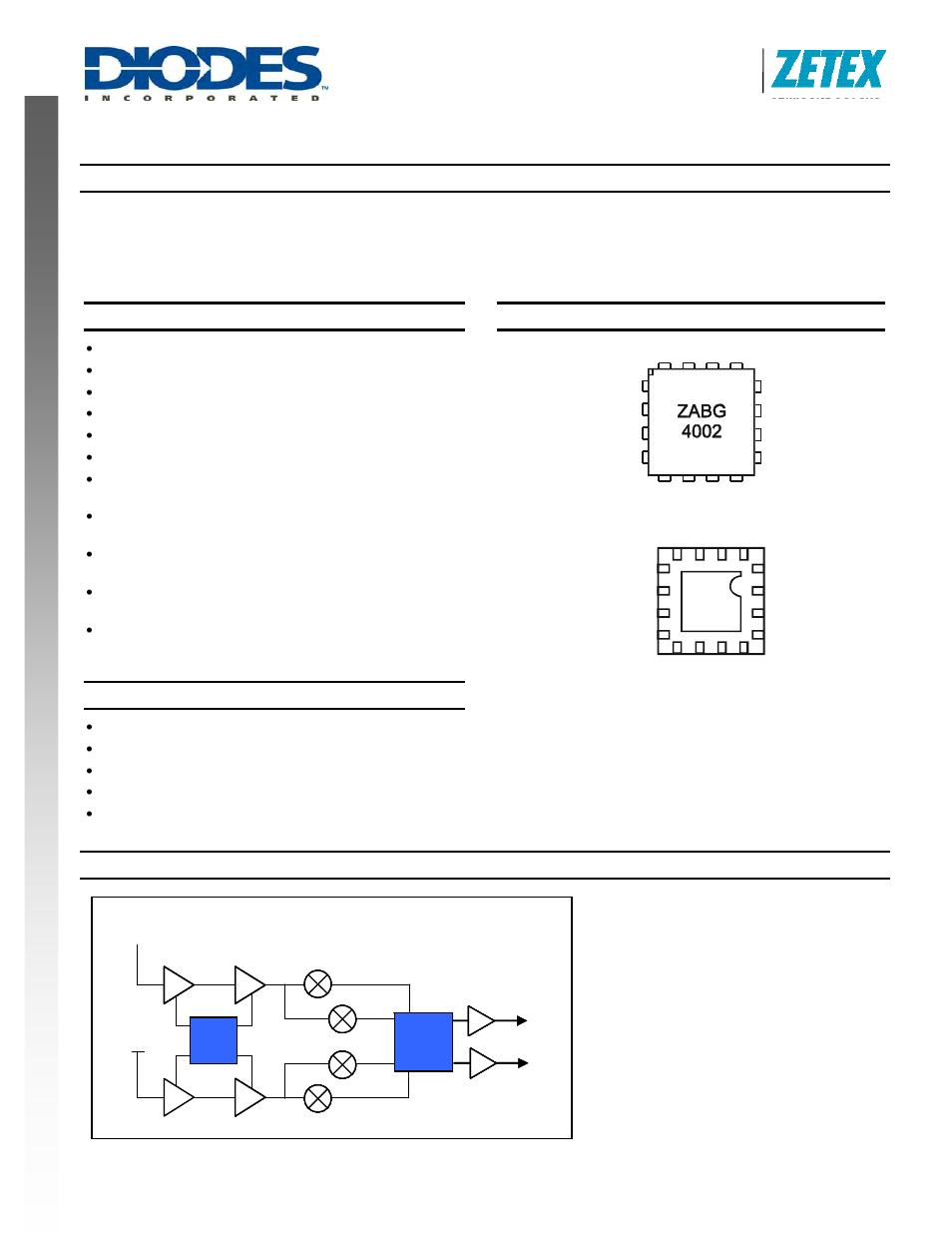 Diodes ZABG4002 User Manual | 7 pages