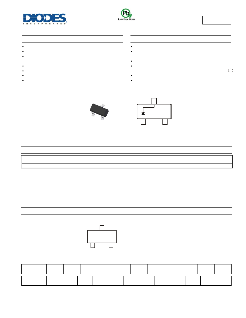 Diodes BAT1000 User Manual | 4 pages