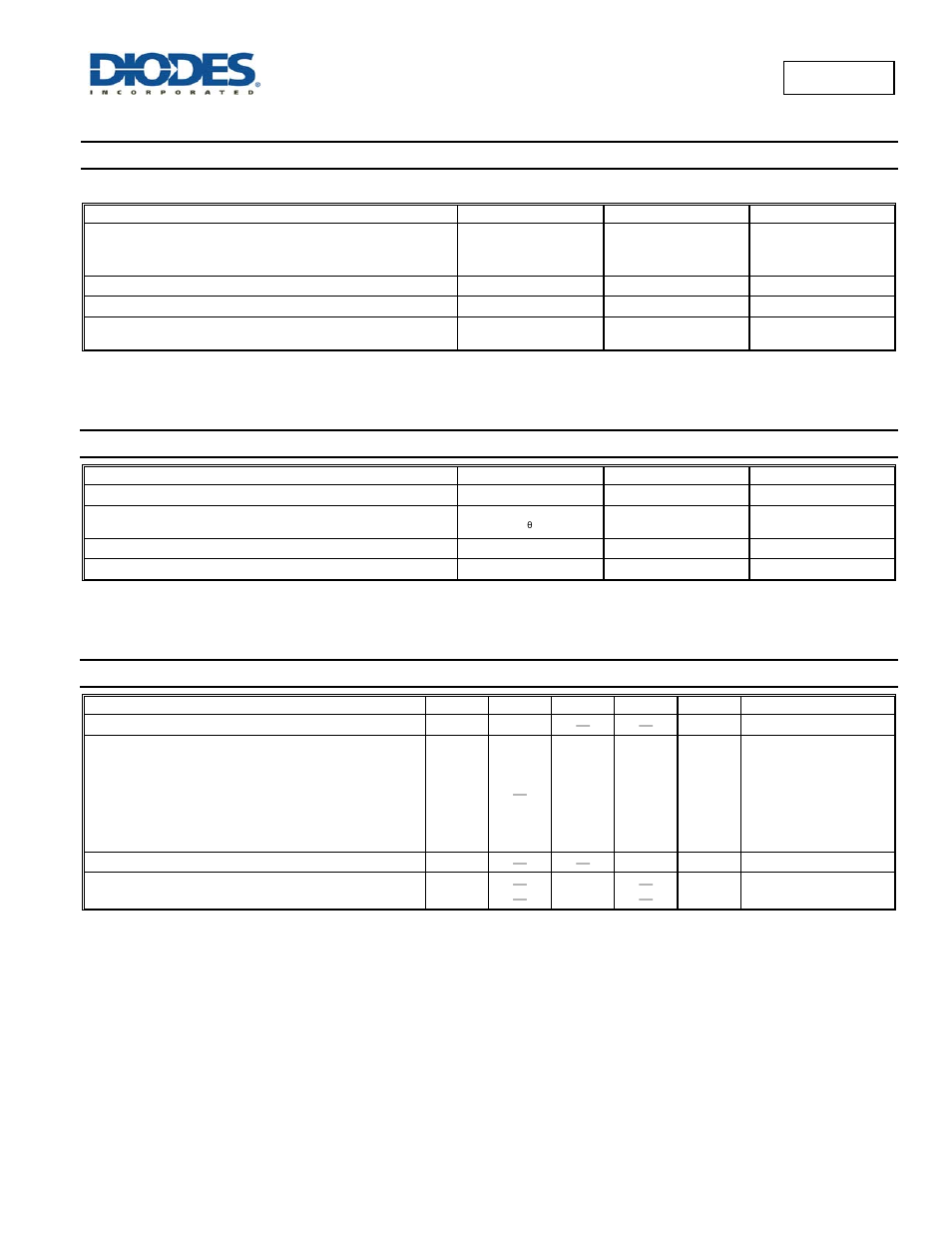 Bat1000, Maximum ratings, Thermal characteristics | Electrical characteristics | Diodes BAT1000 User Manual | Page 2 / 4