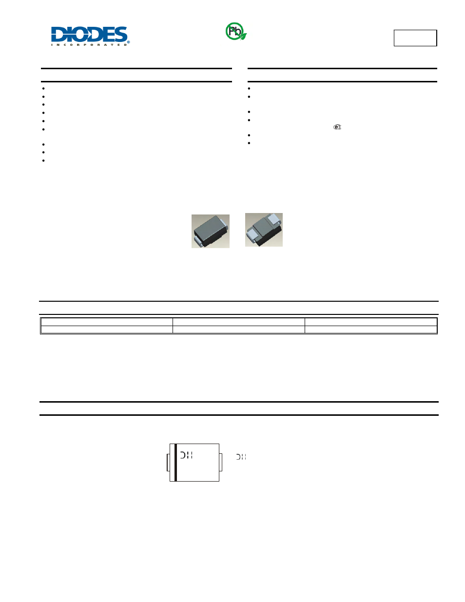 Diodes B380B User Manual | 4 pages