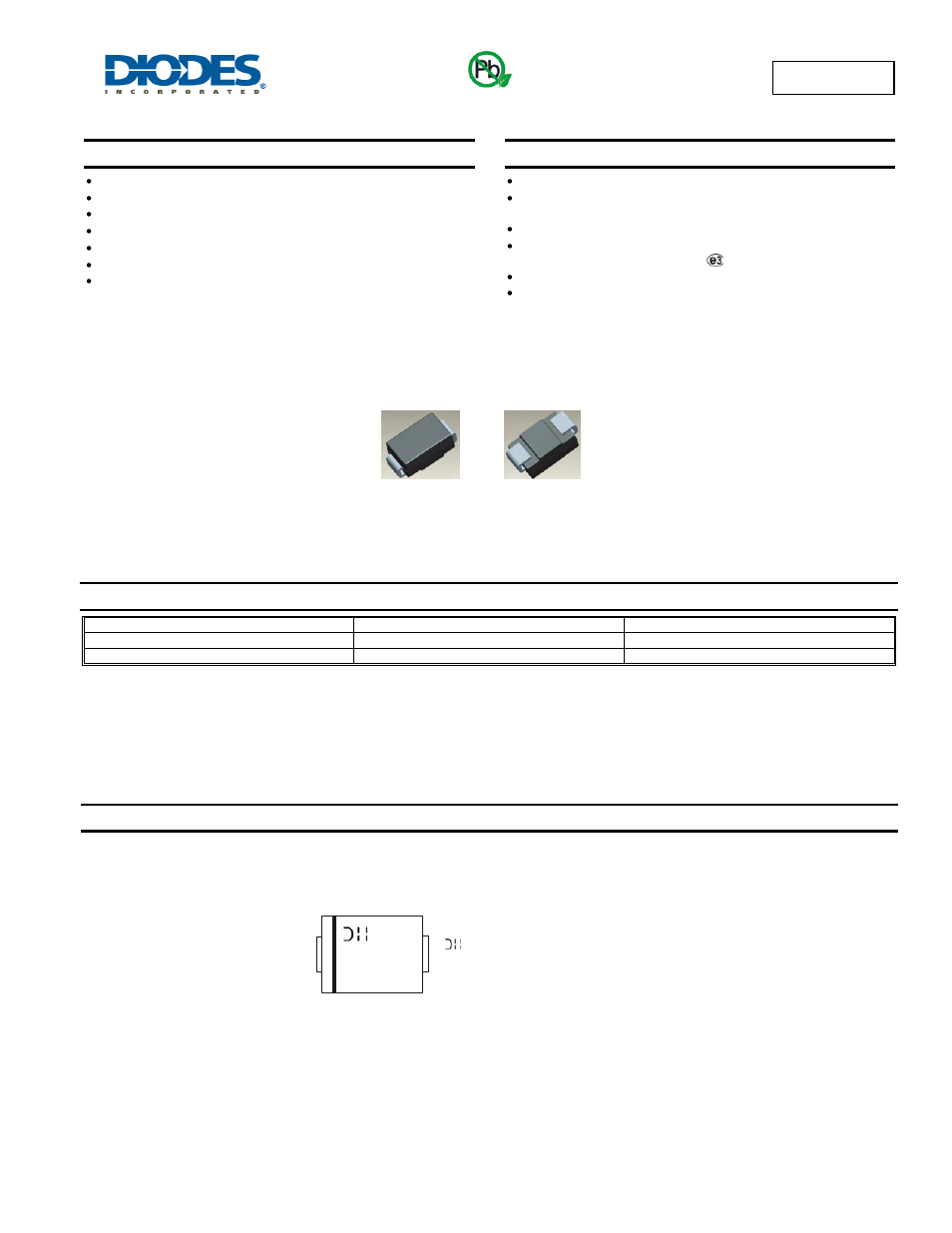 Diodes B340LA_B User Manual | 4 pages