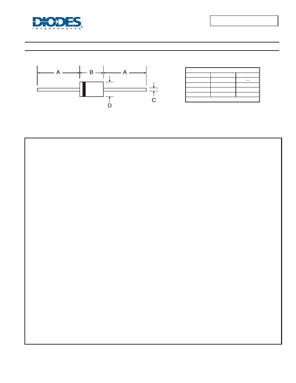 Package outline dimensions | Diodes 1N4001G - 1N4007G User Manual | Page 3 / 3