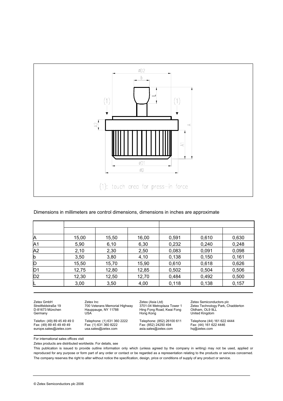 Byy57a / byy58a | Diodes BYY58A User Manual | Page 5 / 5