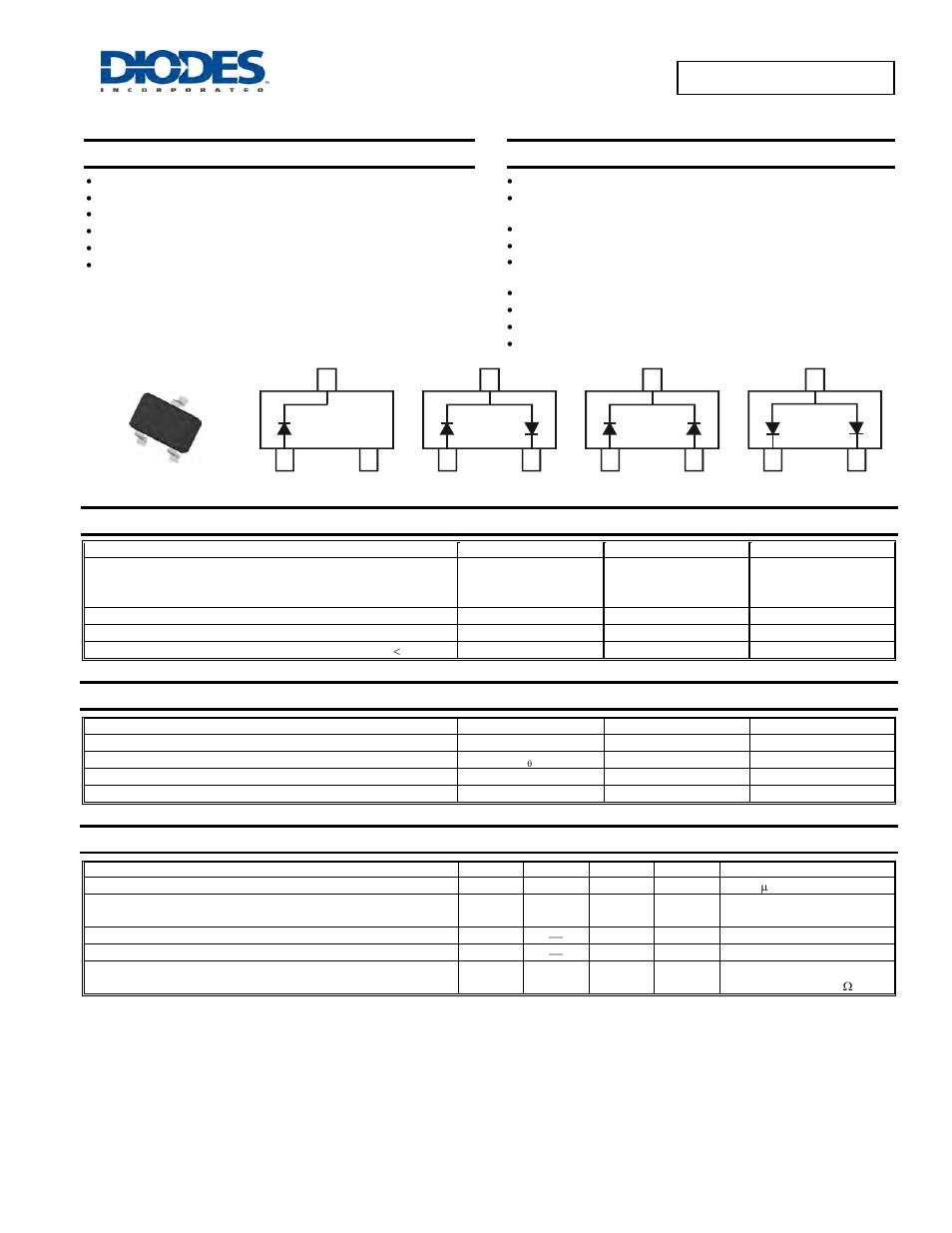 Diodes BAS70W /-04 /-05 /-06 User Manual | 3 pages