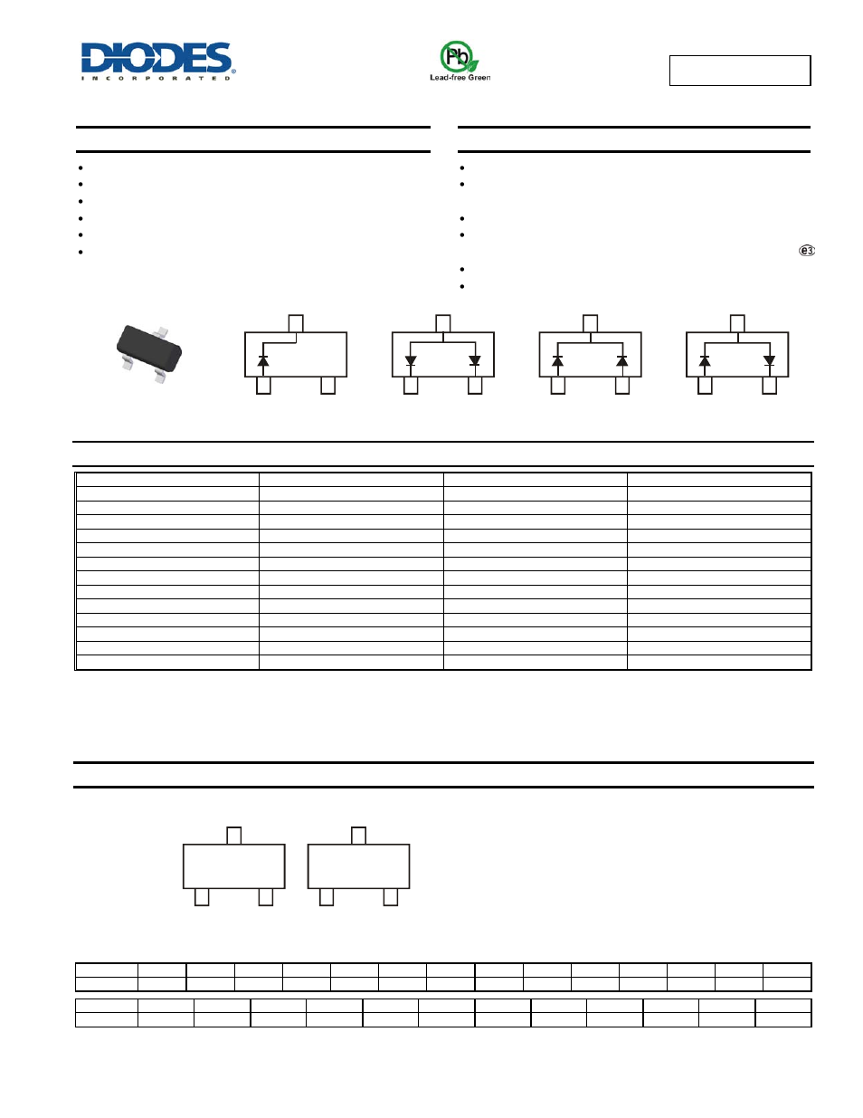 Diodes BAT54 /A /C /S User Manual | 4 pages