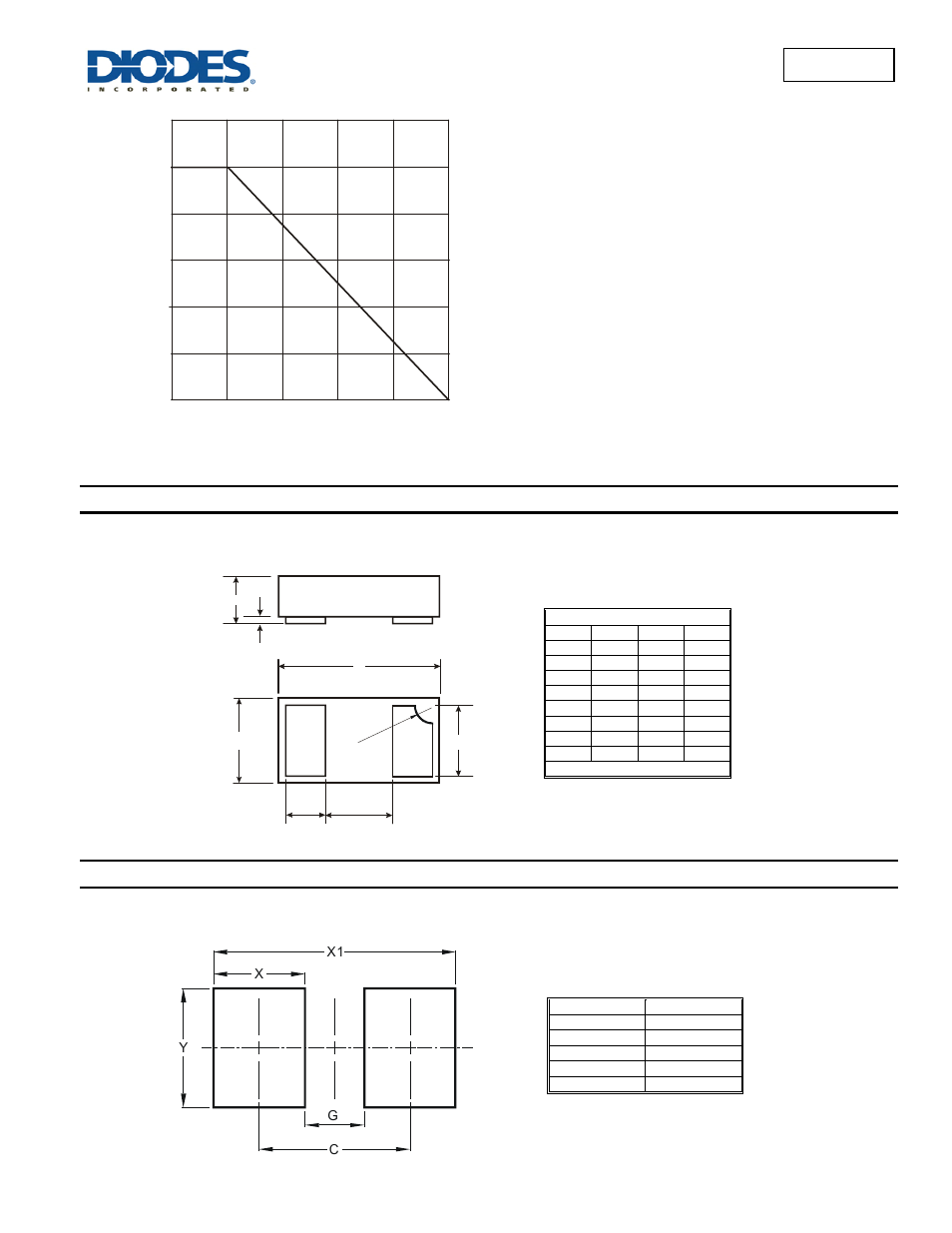 Bat54lp, Package outline dimensions, Suggested pad layout | Diodes BAT54LP User Manual | Page 3 / 4