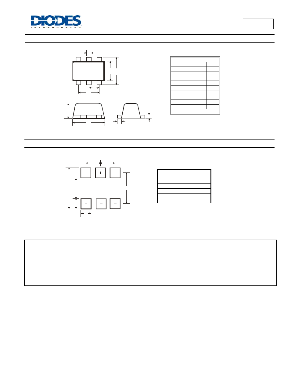 Package outline dimensions, Suggested pad layout, Bat54v package outline dimensions | Diodes BAT54V User Manual | Page 3 / 3