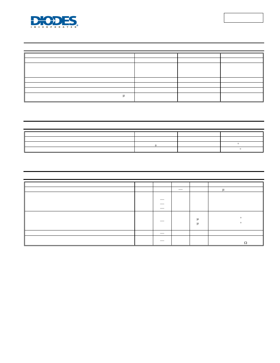 Maximum ratings, Thermal characteristics, Electrical characteristics | Diodes 1N4448HLP User Manual | Page 2 / 5