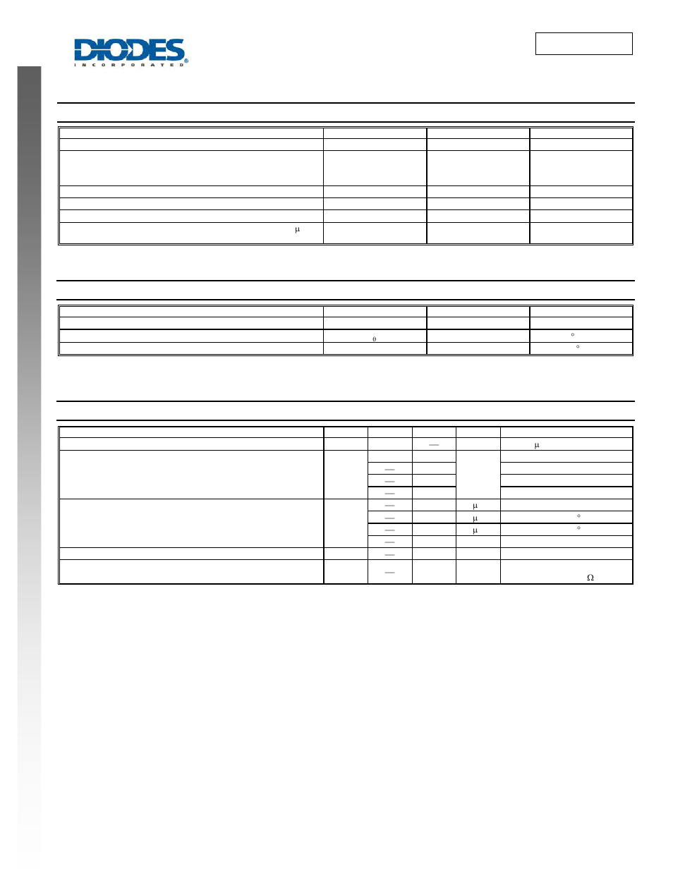 Maximum ratings, Thermal characteristics, Electrical characteristics | Diodes 1N4448WSF User Manual | Page 2 / 4