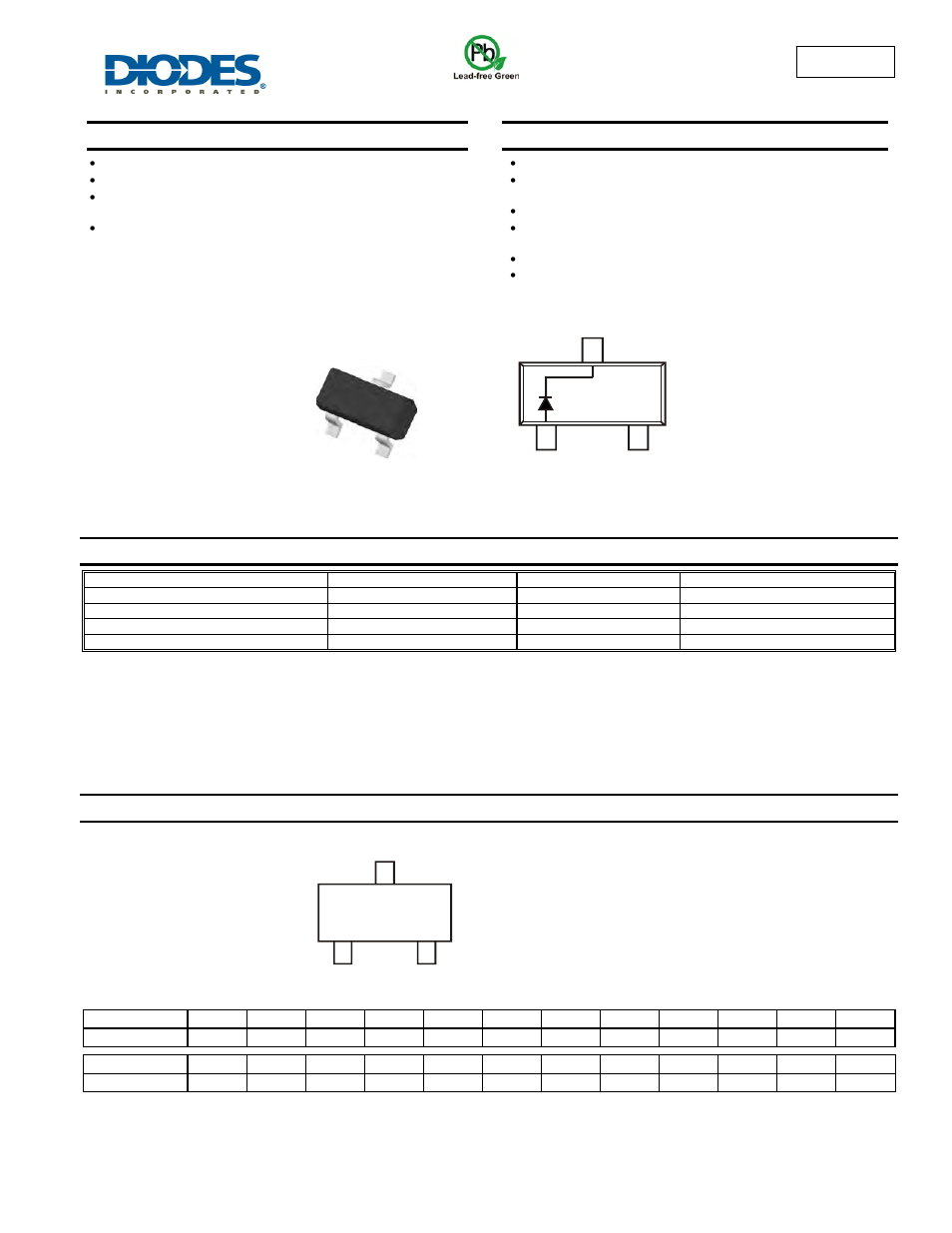 Diodes BAS116 User Manual | 4 pages