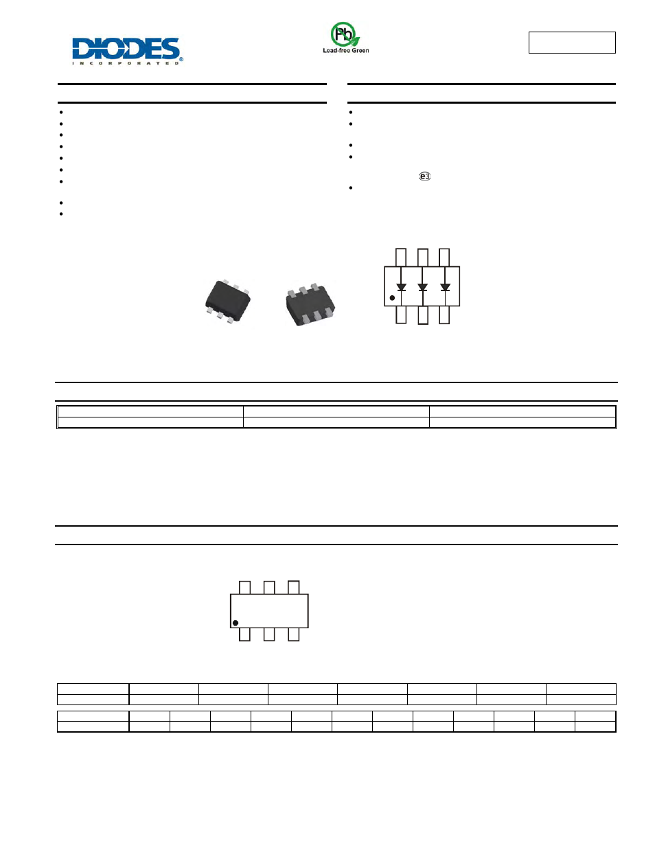 Diodes BAS16VV User Manual | 4 pages