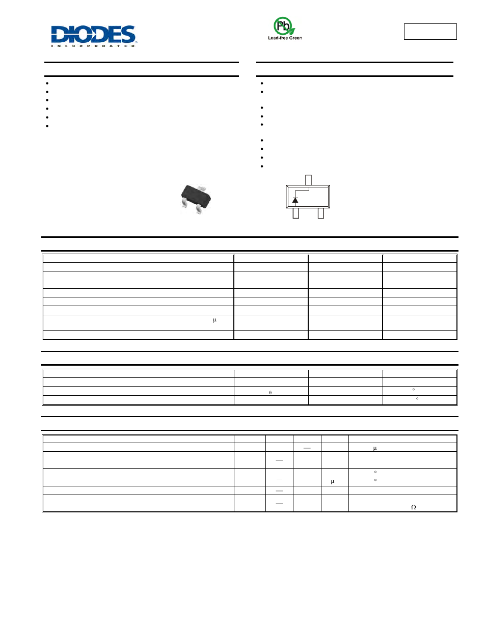 Diodes BAS21T User Manual | 3 pages