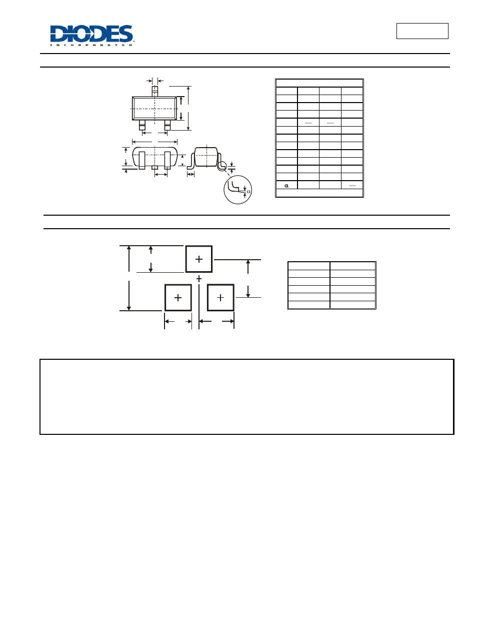 Bas21t, Package outline dimensions, Suggested pad layout | Diodes BAS21T User Manual | Page 3 / 3