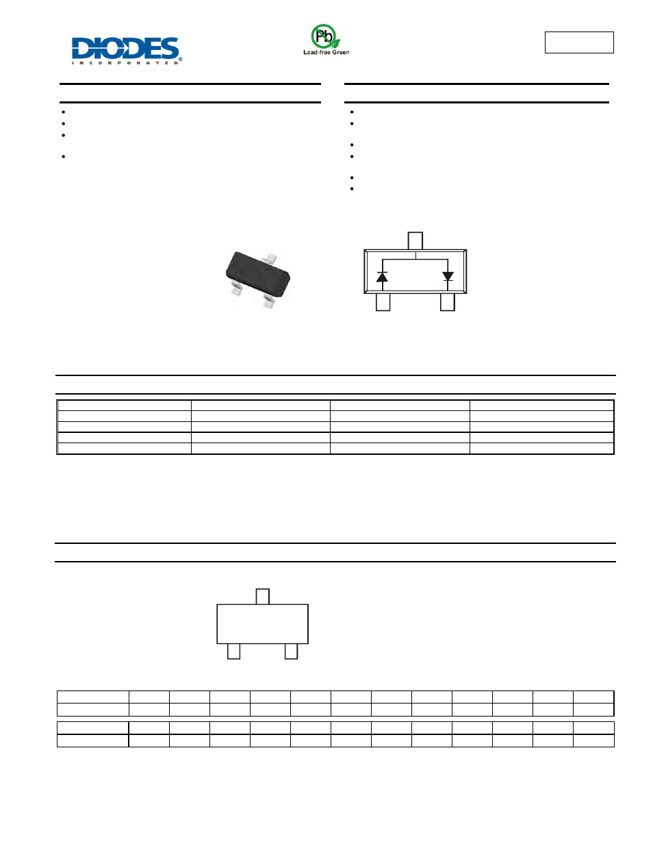 Diodes BAV199 User Manual | 4 pages