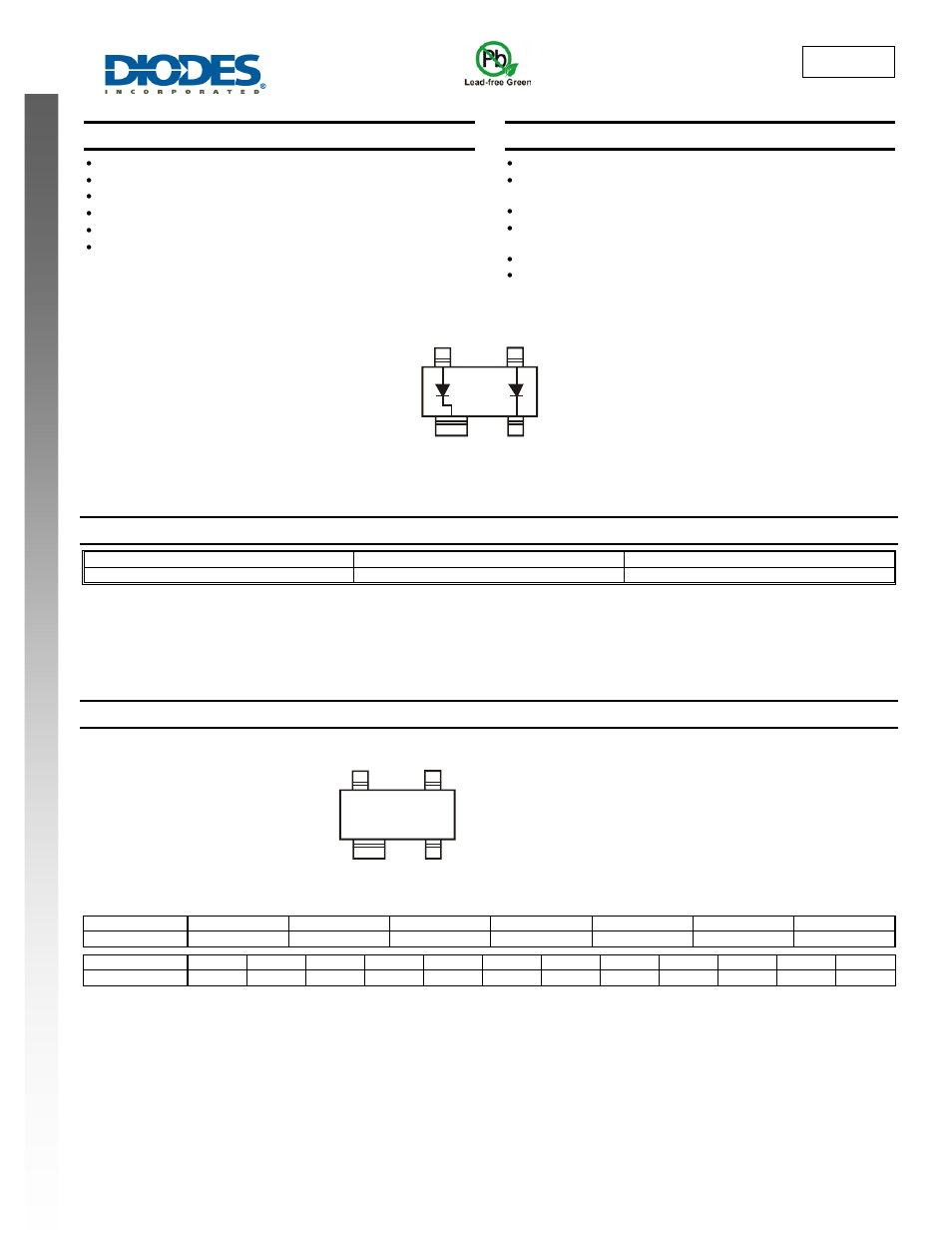 Diodes BAV23 User Manual | 4 pages