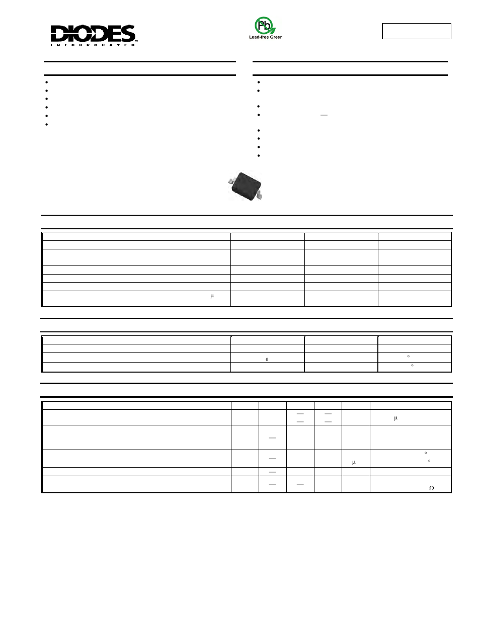 Diodes BAV3004WS User Manual | 3 pages