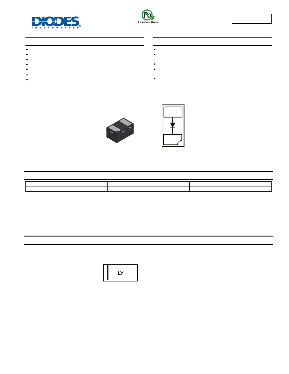 Diodes BAV5004LP User Manual | 4 pages