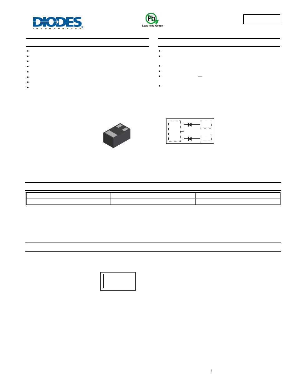 Diodes BAV70LP User Manual | 4 pages