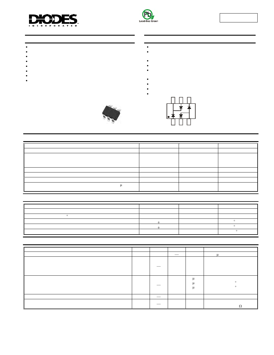 Diodes BAV756DW User Manual | 3 pages