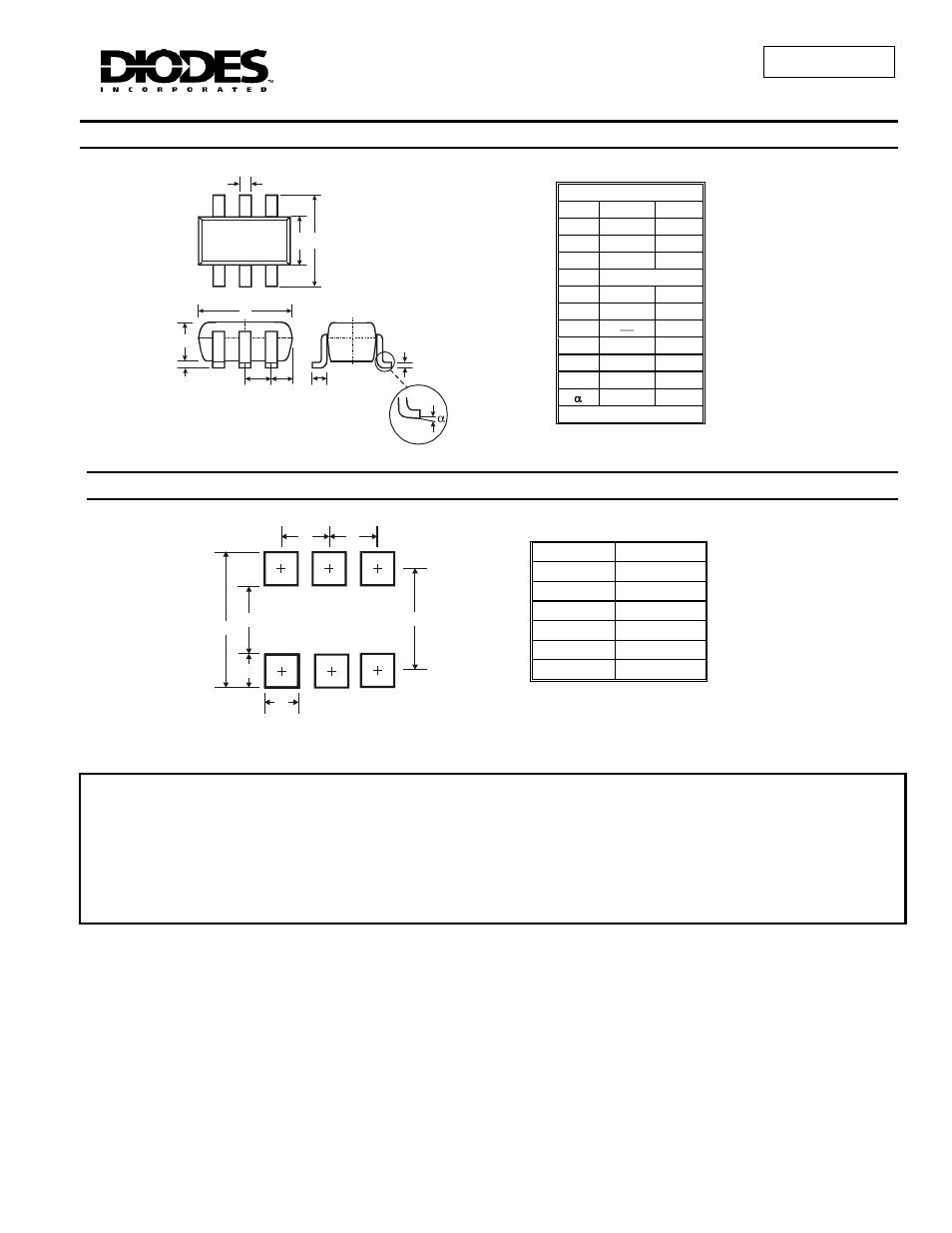 Package outline dimensions, Suggested pad layout, Bav756dw | Diodes BAV756DW User Manual | Page 3 / 3
