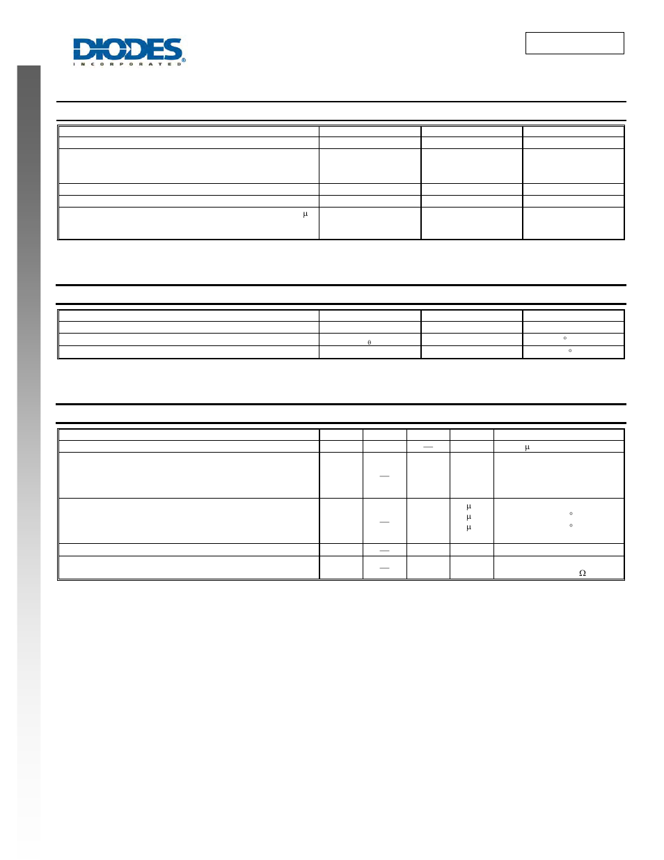 Bav99brlp new prod uc t, Maximum ratings, Thermal characteristics | Electrical characteristics | Diodes BAV99BRLP User Manual | Page 2 / 4