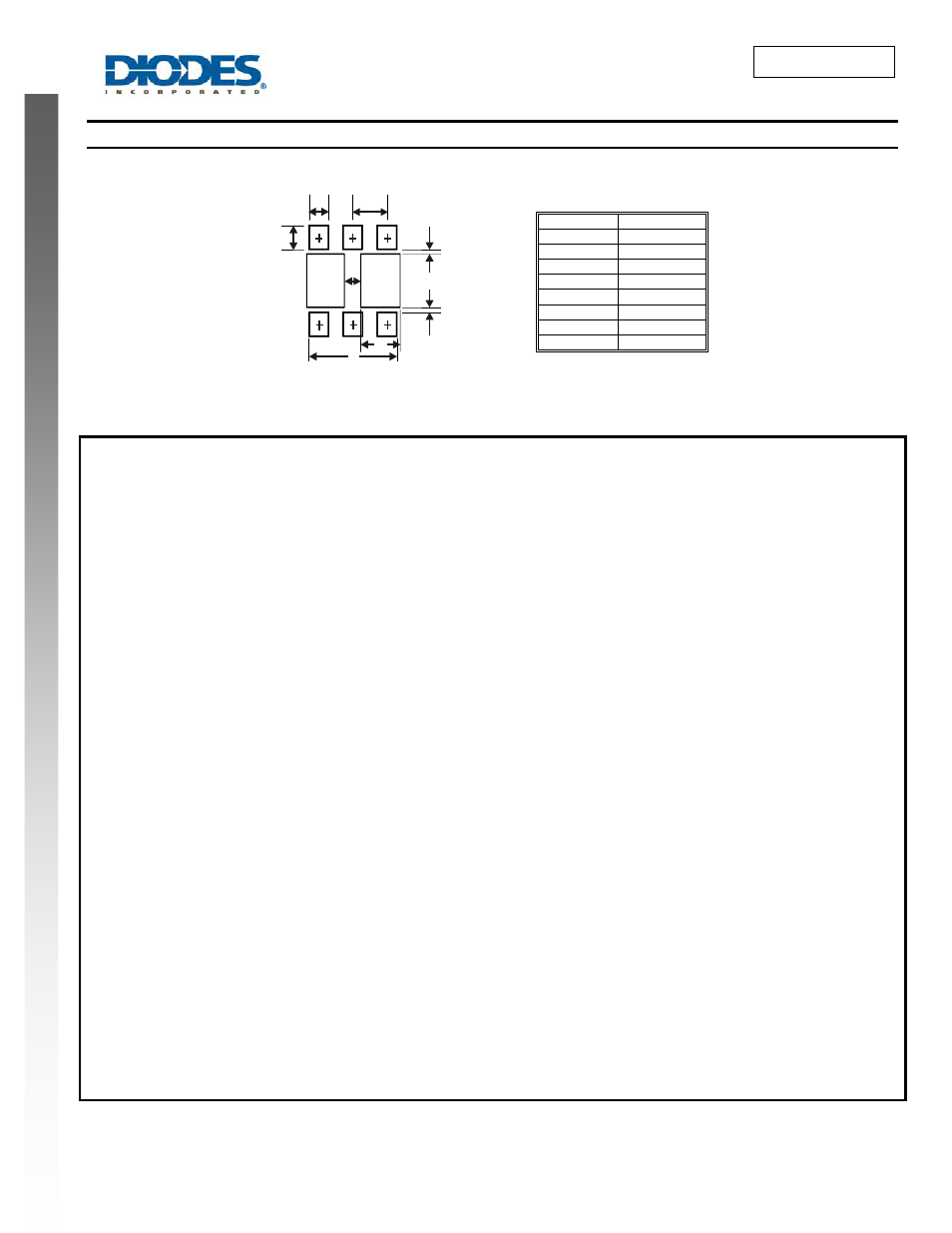 Bav99brlp new prod uc t, Suggested pad layout | Diodes BAV99BRLP User Manual | Page 4 / 4