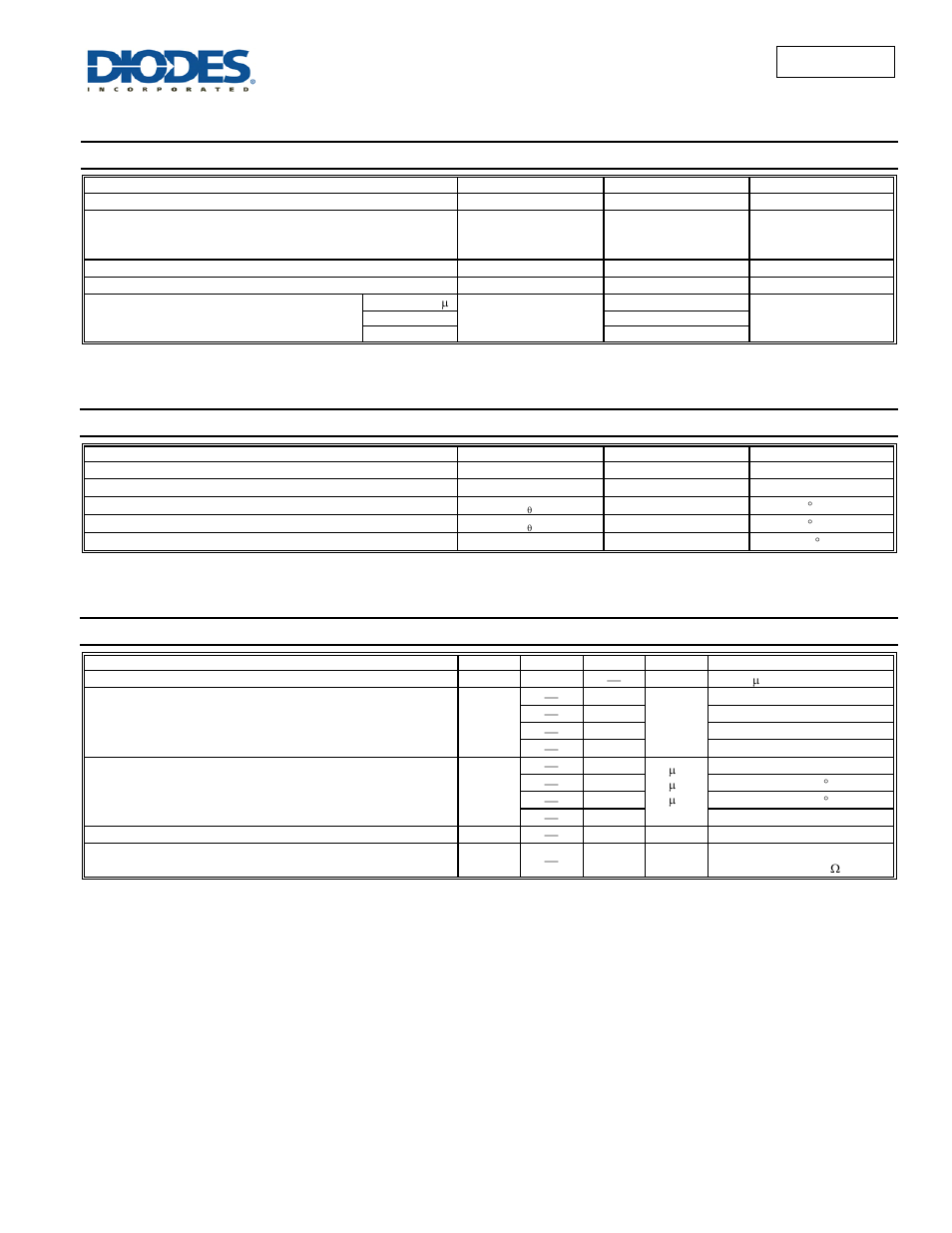 Bav99dw, Maximum ratings, Thermal characteristics | Electrical characteristics | Diodes BAV99DW User Manual | Page 2 / 4