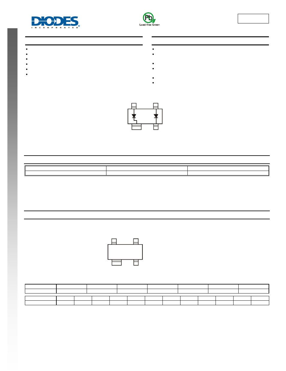 Diodes BAW101 User Manual | 4 pages