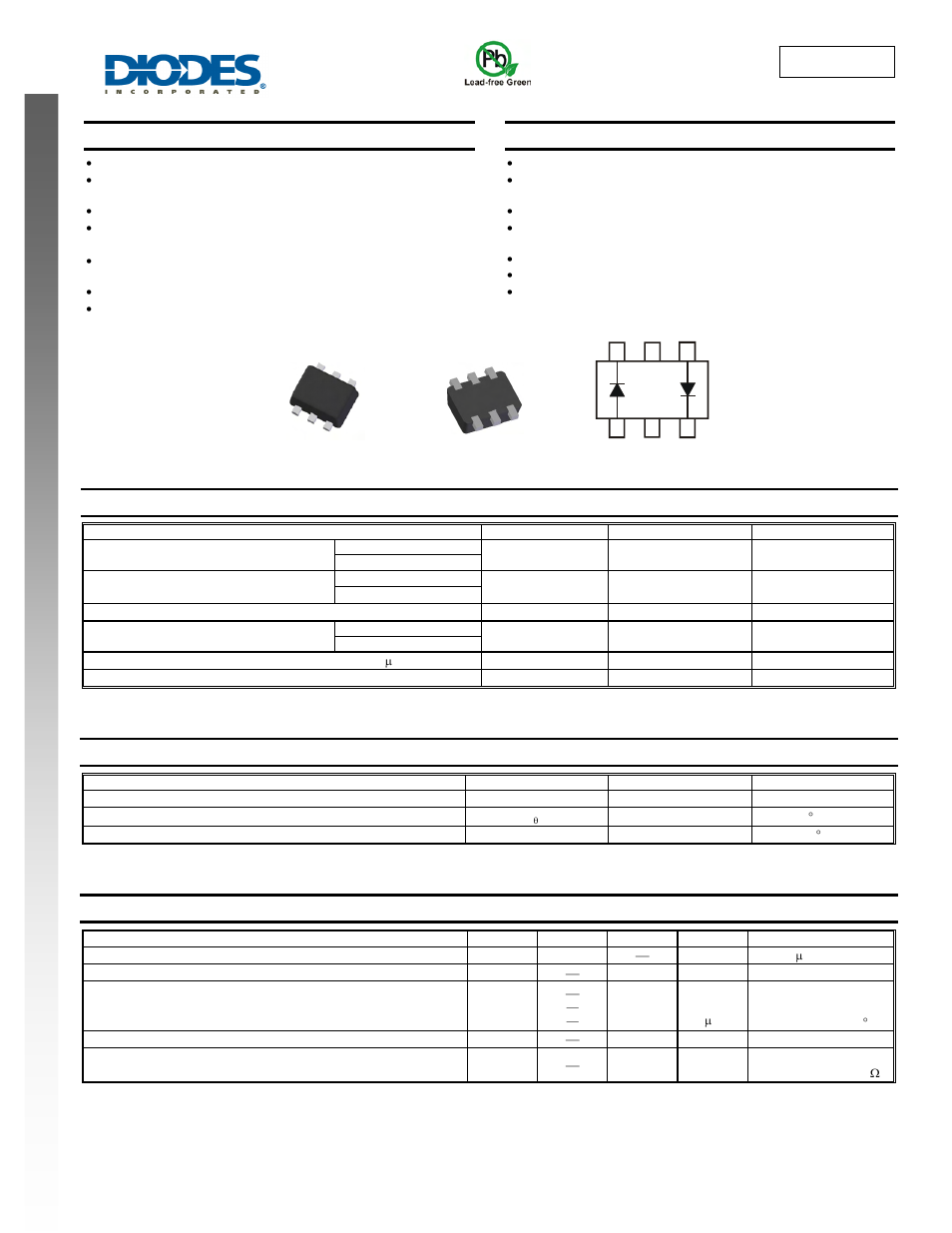 Diodes BAW101V User Manual | 4 pages