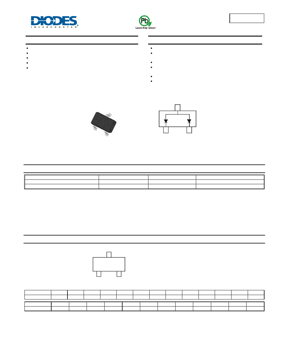 Diodes BAW56W User Manual | 4 pages