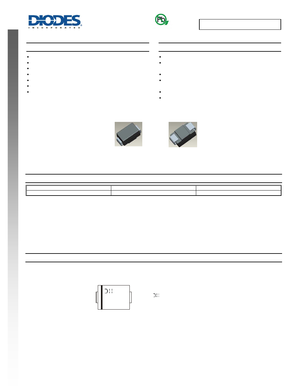Diodes 1SMB5913B – 1SMB5939B User Manual | 5 pages
