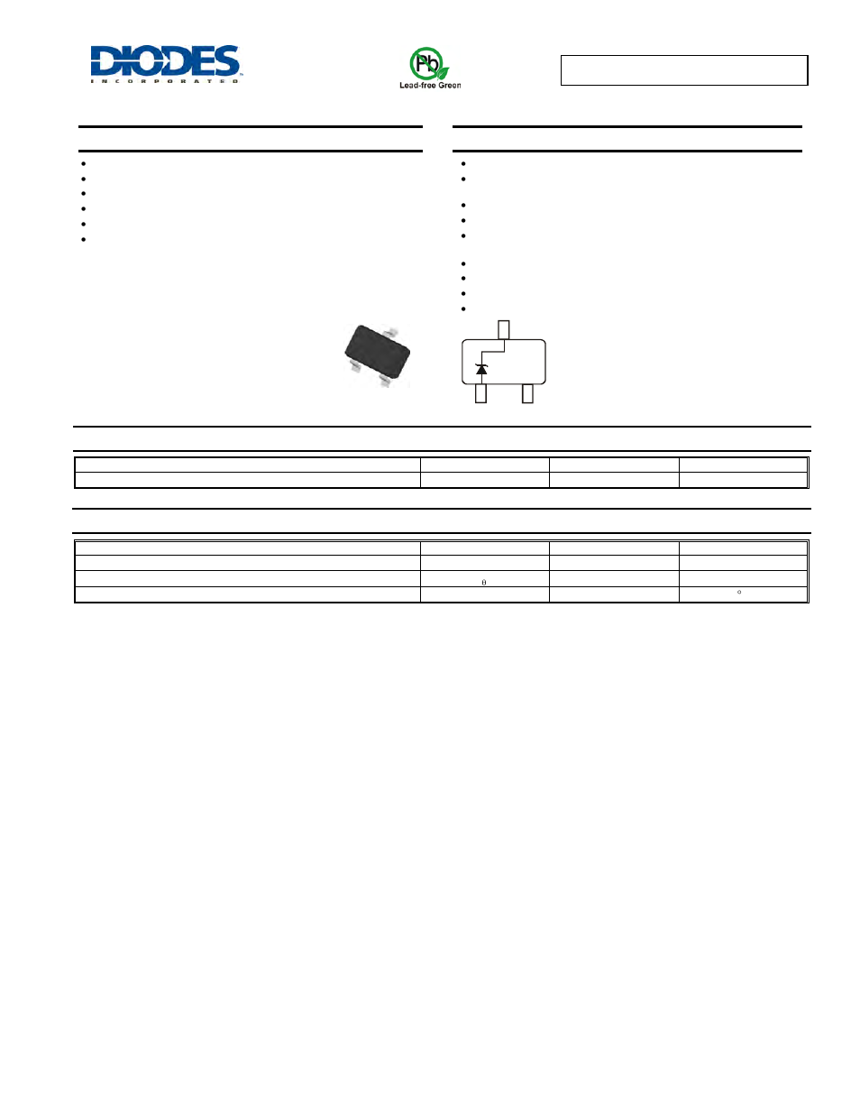 Diodes BZX84C2V4W - BZX84C39W User Manual | 4 pages