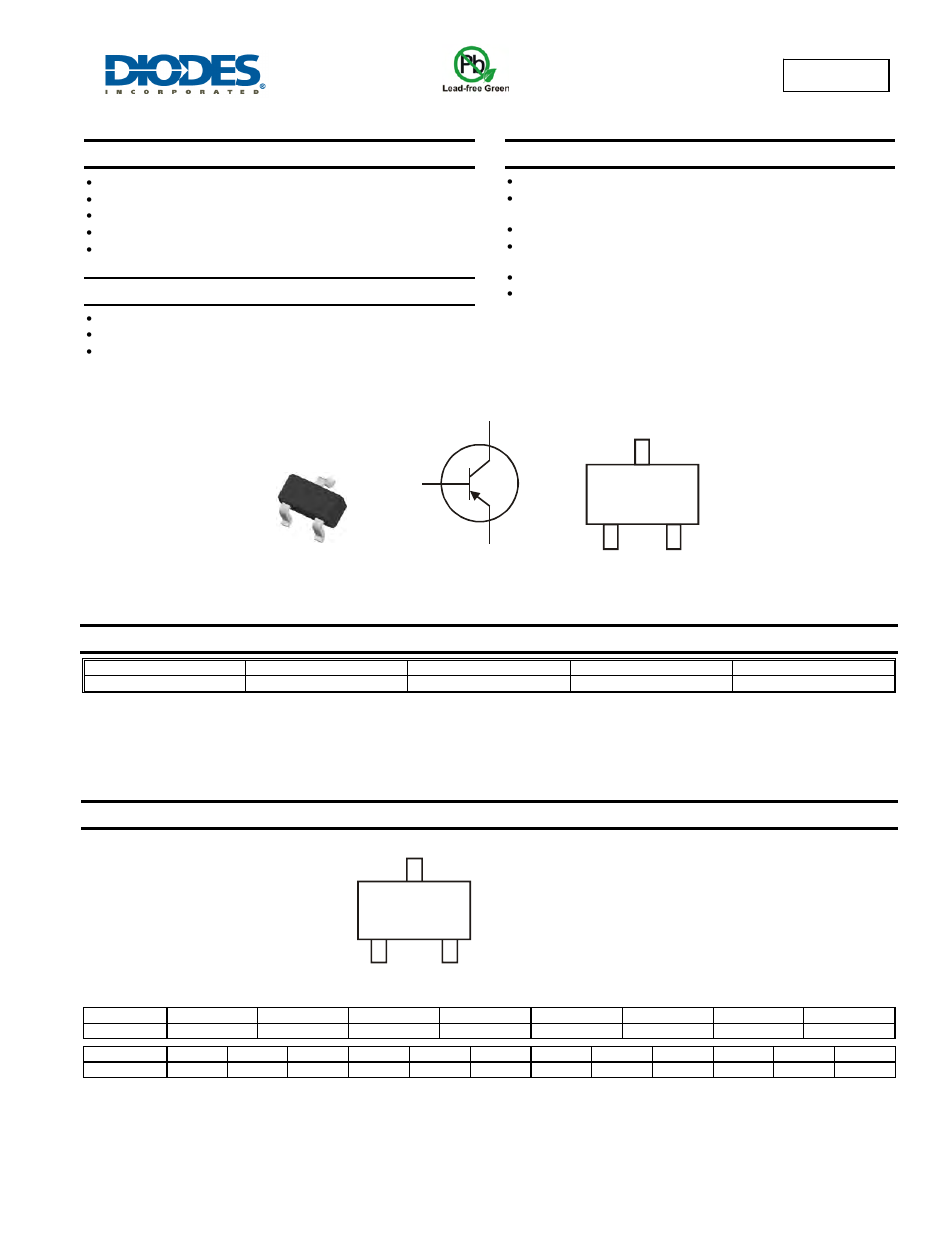 Diodes 2DA2018 User Manual | 5 pages