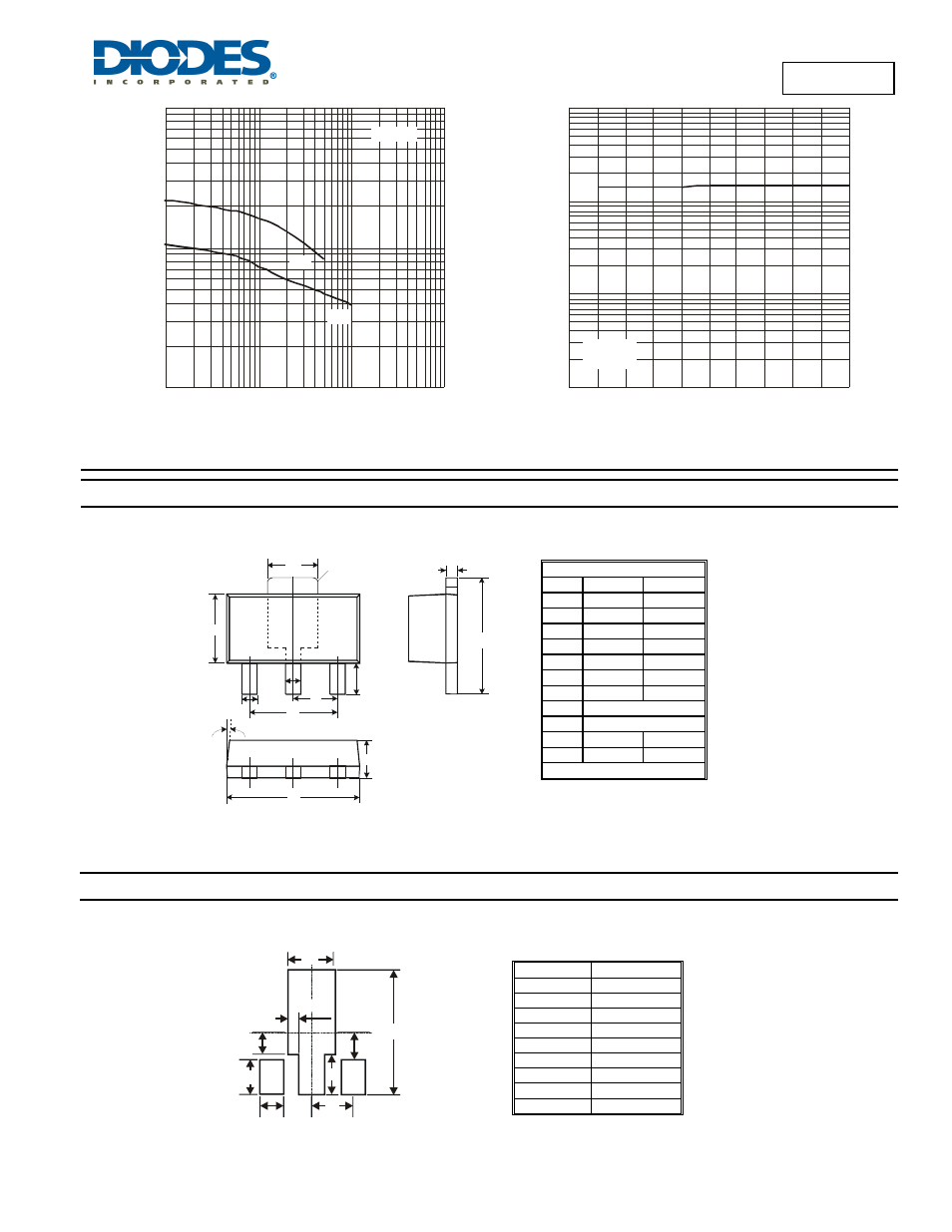 Package outline dimensions, Suggested pad layout | Diodes 2DB1697 User Manual | Page 4 / 5