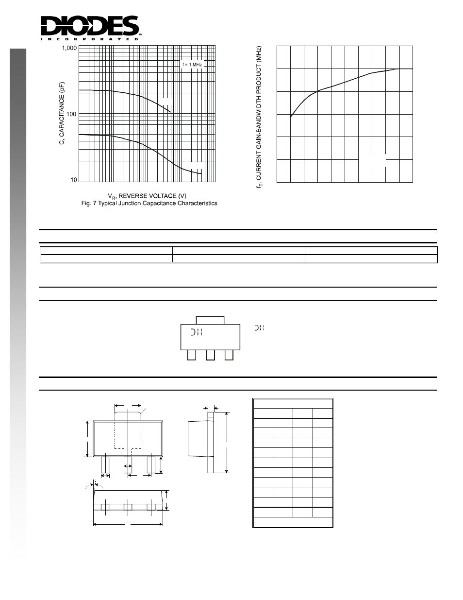 New product, Ordering information, Marking information | Package outline dimensions | Diodes 2DD2098R User Manual | Page 3 / 4