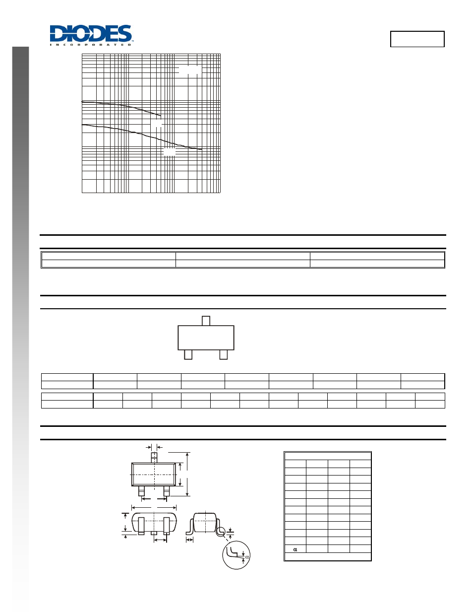 Ordering information, Marking information, Package outline dimensions | Diodes 2DD2652 User Manual | Page 3 / 4