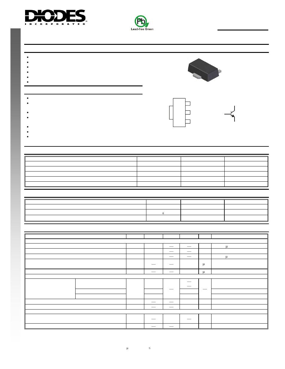 Diodes DCX68/-25 User Manual | 4 pages