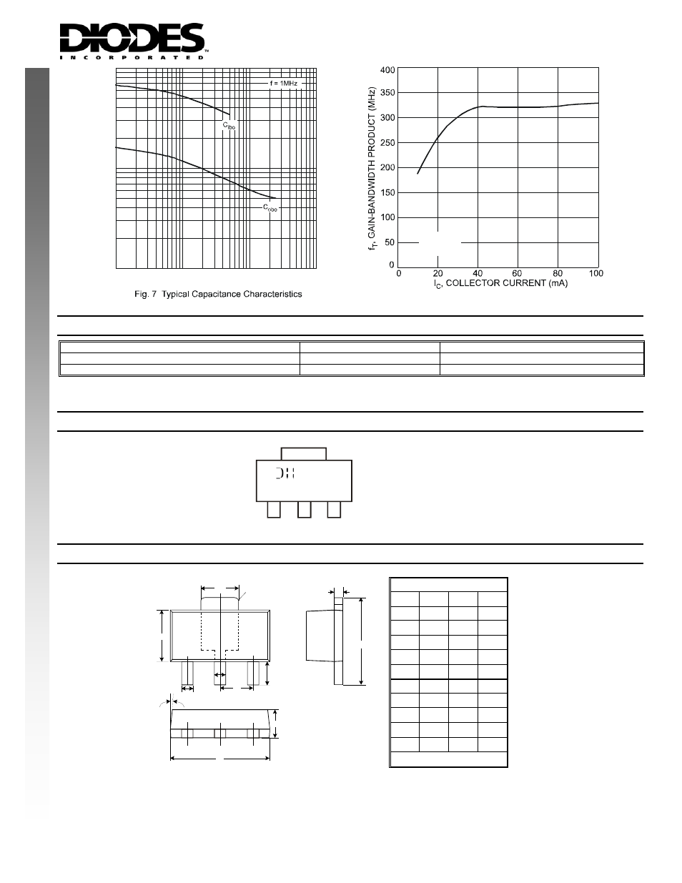 New product, Ordering information, Marking information | Package outline dimensions | Diodes DCX68/-25 User Manual | Page 3 / 4