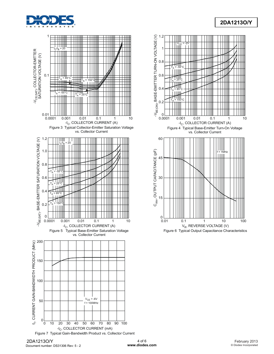 Diodes 2DA1213O/Y User Manual | Page 4 / 6