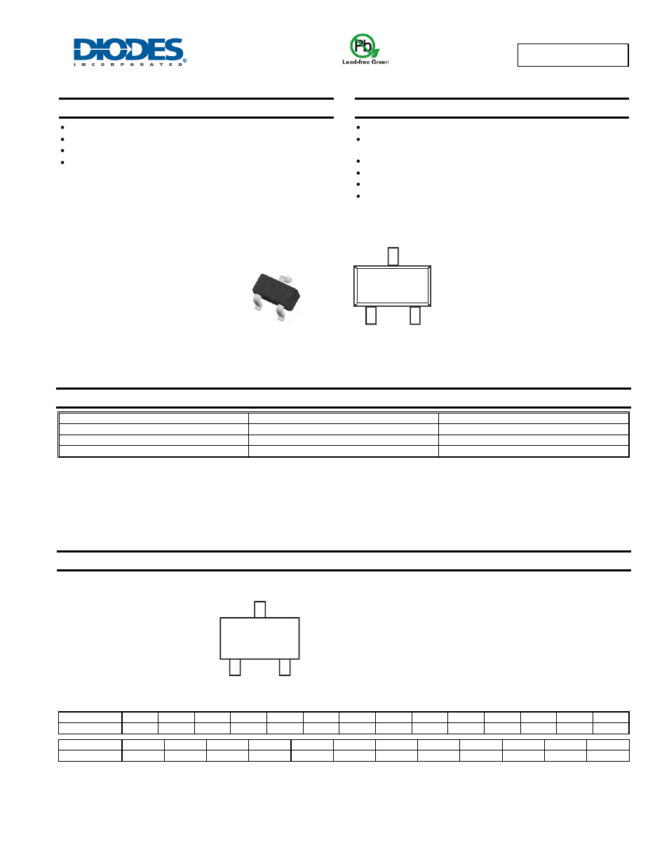 Diodes 2DA1774Q/R/S User Manual | 4 pages