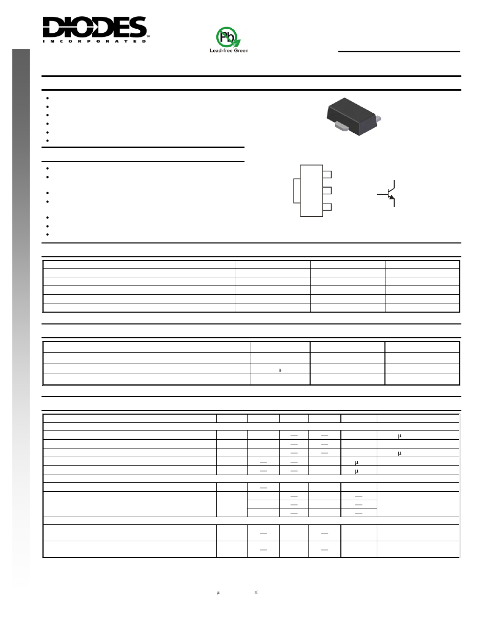 Diodes 2DD1766P/Q/R User Manual | 4 pages