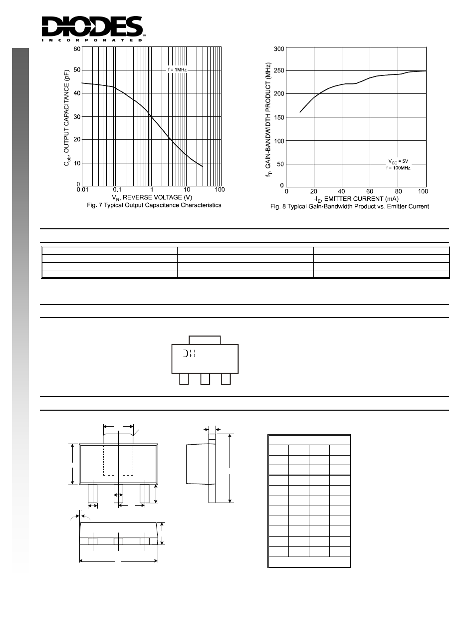 New prod uc t, Ordering information, Marking information | Package outline dimensions | Diodes 2DD1766P/Q/R User Manual | Page 3 / 4