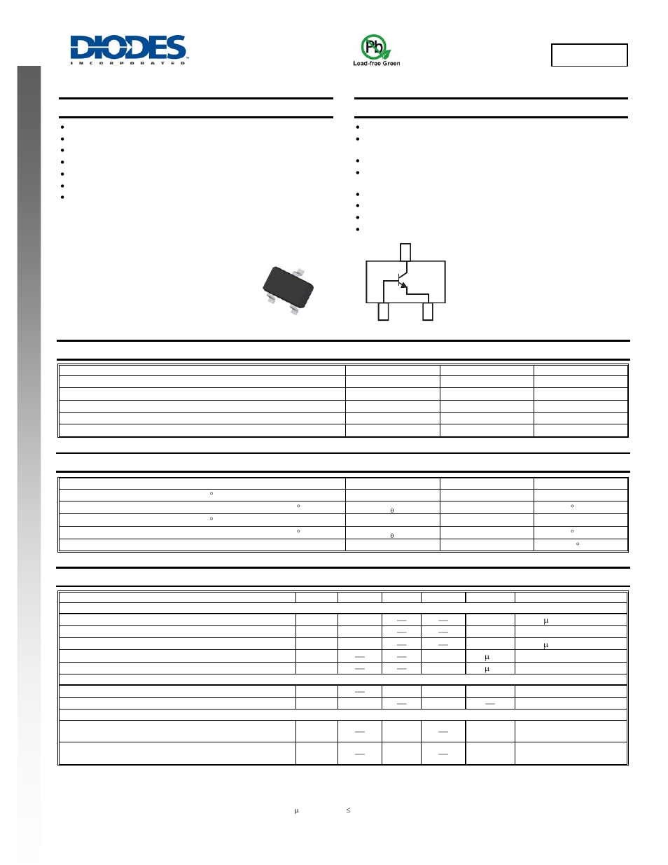 Diodes 2DD2656 User Manual | 4 pages