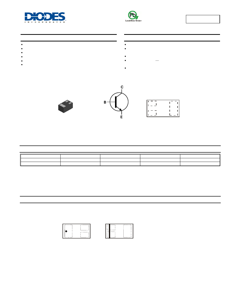 Diodes BC847BLP4 User Manual | 5 pages