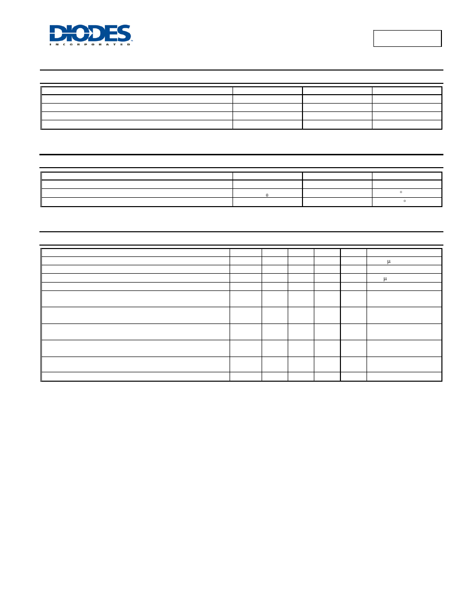 Maximum ratings, Thermal characteristics, Electrical characteristics | Bc847blp4 | Diodes BC847BLP4 User Manual | Page 2 / 5