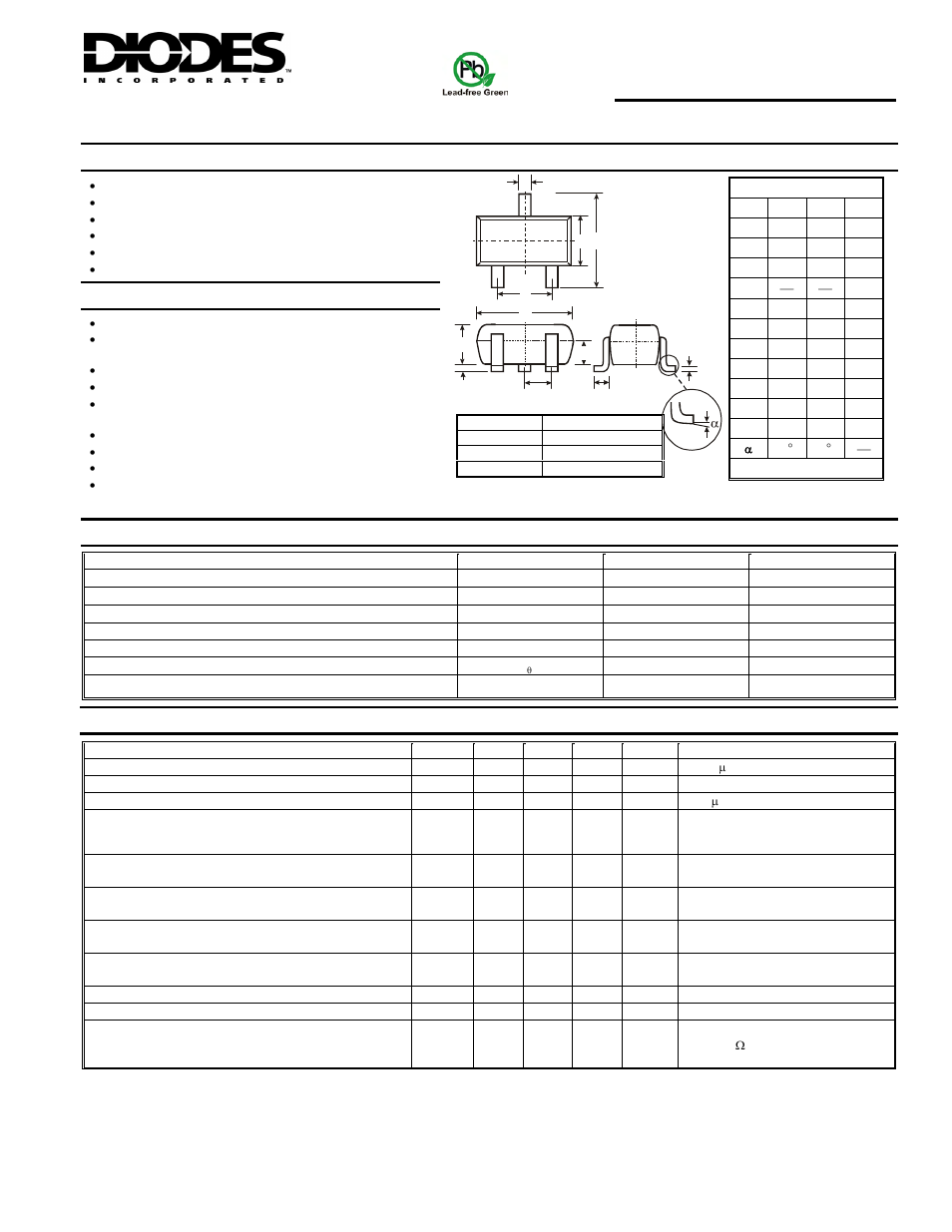 Diodes BC857AT, BT, CT User Manual | 3 pages