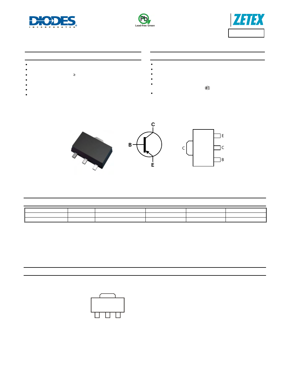 Diodes 2DA1201Y User Manual | 7 pages